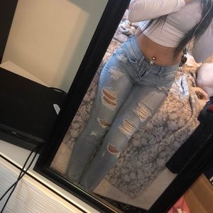 ripped jeans